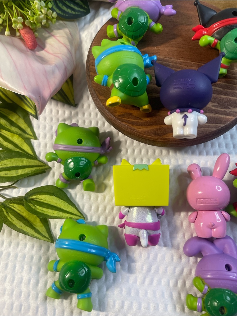 Sanrio TMNT Hello Kitty Figure Lot Kuromi My Melody Ninja Turtles Toys More - Picture 6 of 6